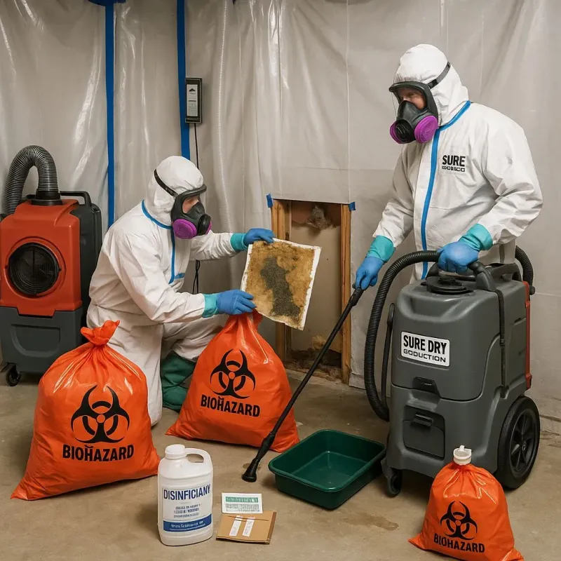 Contaminated Water Handling Protocols process in Brownville, ME