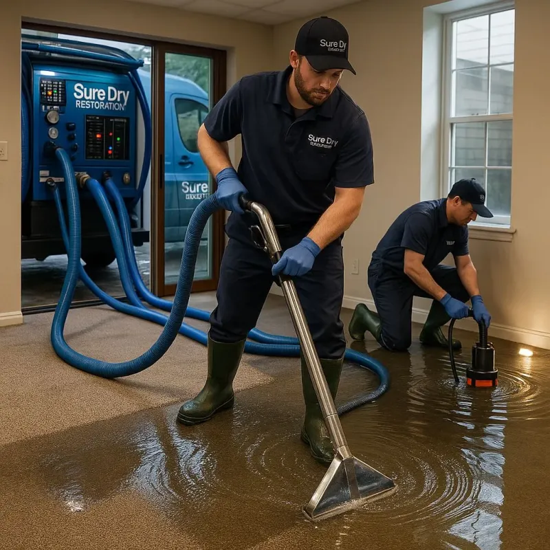 Water Extraction and Removal process in Brownville, ME